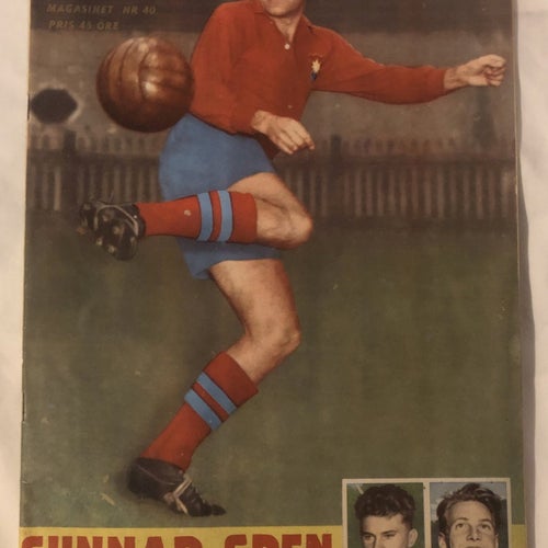 Rekord Magasinet Nr 40 1956 - Lagbild: FC Internazionale