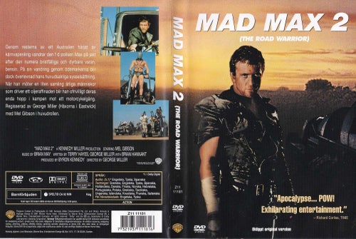 DVD - MAD MAX 2 - SÖNDAGSFILMEN