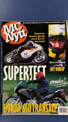 MC-Nytt nr 10/11 2000: Honda XL 650 V, Piaggio X-9, Segale SVR 1000 R