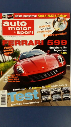 Auto motor & sport 10 2006: Ford Galaxy 2,0 TDCI + S-Max 2,5, Alfa 159 1,9 JTDm