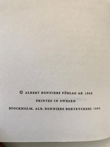 HERR COLLINS SÄLLSAMMA ÄVENTYR Frank Heller 1965