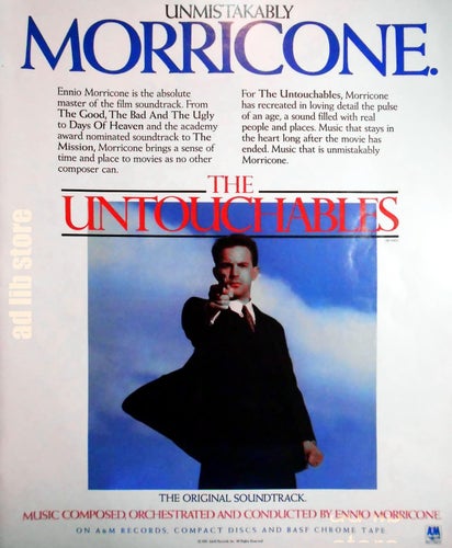THE UNTOUCHABLES , TIDNINGSANNONS 1987