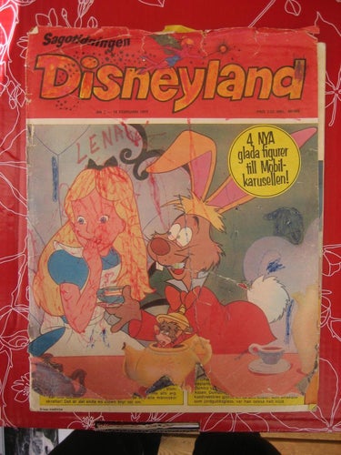 Sagotidningen Disneyland Nr:2-1973