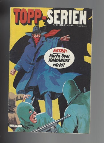 Topp Serien 8 1978 skick vg