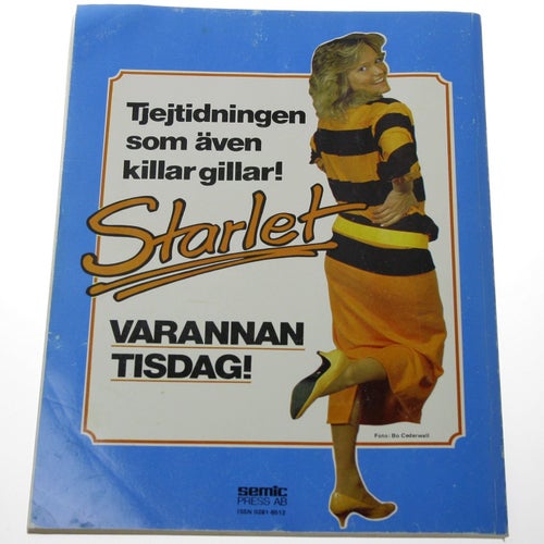 Starlet special - 86/87 - Poster: David Bowie m.m