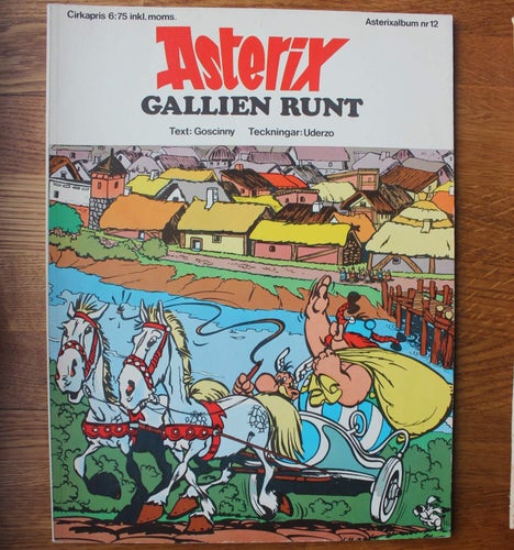 Asterix Gallien runt 1973 NR 12 1:a uppl
