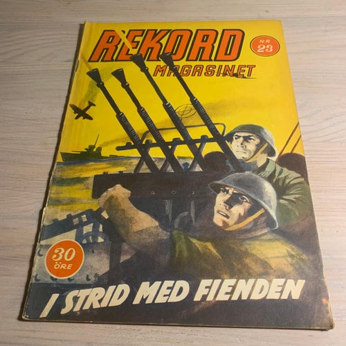 Tidningen Rekord Rekordmagasinet 1944 nr 23 - (baksidan saknas)