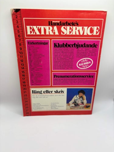 Sömnad och Handarbete nr 10 1981 stickning virkning retro