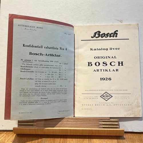 1926 BOSCH ROBO BROSCHYR KATALOG (D1)