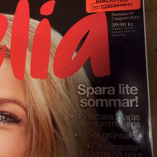 Amelia, Nummer 17, 2014
