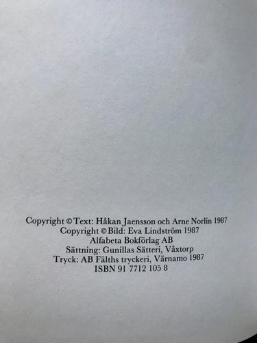 STACKARS MEJ Håkan Jeansson Arne Norlin Eva Lindström 1987