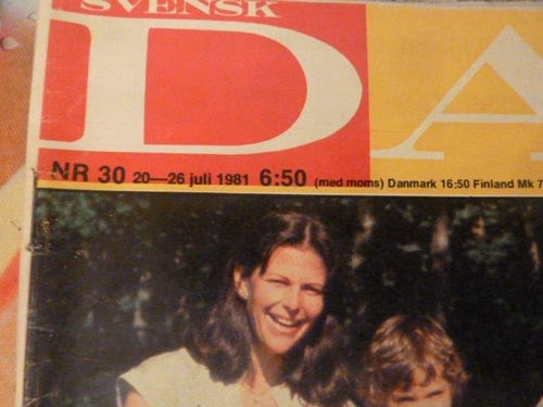 SVENSK DAM, NR 30 - 1981, TIDNING
