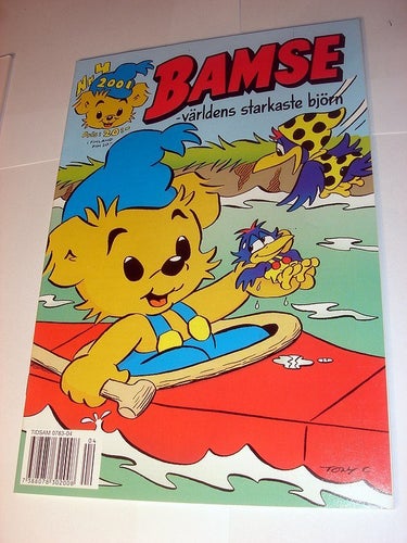 BAMSE 2001 4 (svensk) NY OLÄST