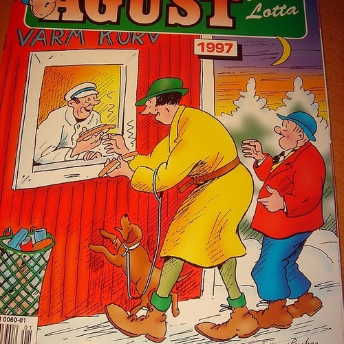 AGUST och lotta JULALBUM 1997 !! NY OLÄST !!!