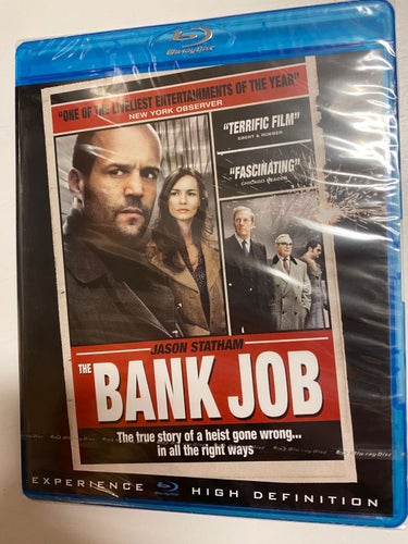Blu-ray The Bank Job Jason Statham INPLASTAD