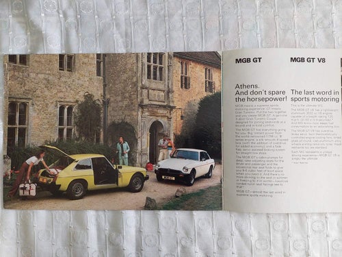 MG Midget MGB Gt GT V8 1976 ?
