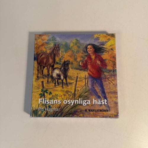 Inplastad Ljudbok på CD - Pia Hagmar - Flisans osynliga häst.