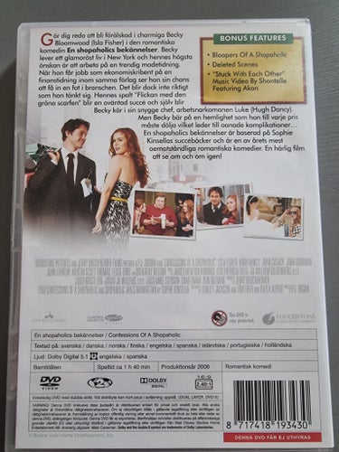 En Shopaholics Bekännelser (DVD)