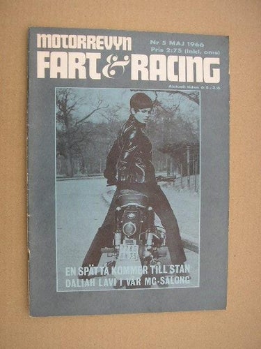 Motorrevyn Fart & Racing 1966 Nr. 5 Ford Fairlaine Ove Fundin Amazon J. Singh