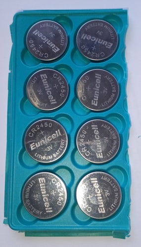 Batteri 2450 8-pack