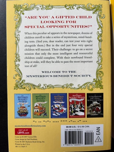 The Mysterious Benedict Society - Bok 1 och 2