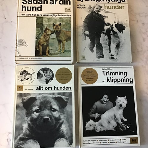 SÅDAN ÄR DIN HUND av 4 av Eberhard Trumler mfl, 4 st totalt