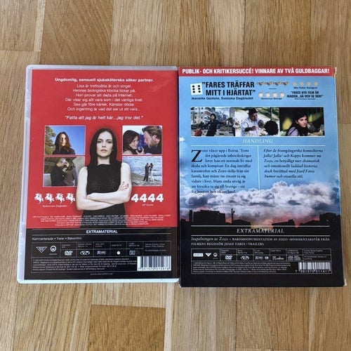 Svenska filmerna Sök och Zozo på DVD