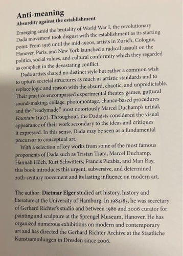 DADAISM av Dietmar Elger, 2004