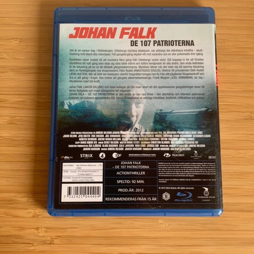 Johan Falk De 107 Patrioterna - Blu-ray