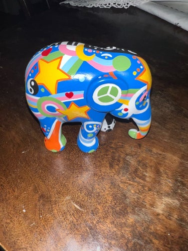 Elefantfigur "Billy B" från Elephant Parade, 1082/1500