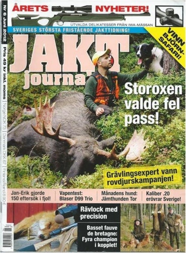 JAKT JOURNALEN NR 6 2012 - VAPENTEST.....