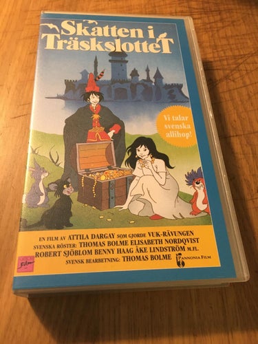 Skatten i Träskslottet - VHS