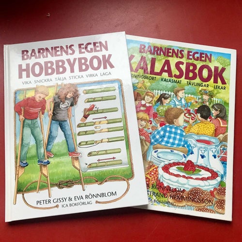 BARNENS EGEN KALASBOK + BARNENS EGEN HOBBYBOK