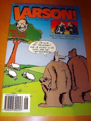 LARSON (svensk) NY OLÄST Nr 6 1995 !!!