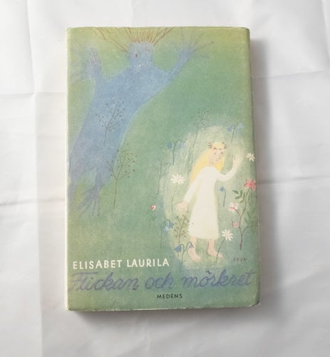 Flickan och Mörkret 1946 - Elisabet Laurila - Sällsynt bok