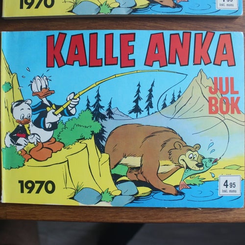 KALLE ANKA JULBOK 1970