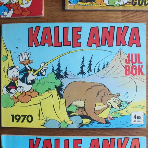 KALLE ANKA JULBOK 1970