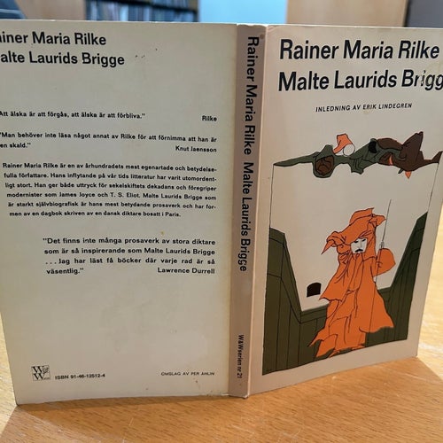 Malte Laurids Brigge av Rainer Maria Rilke, bok, fine