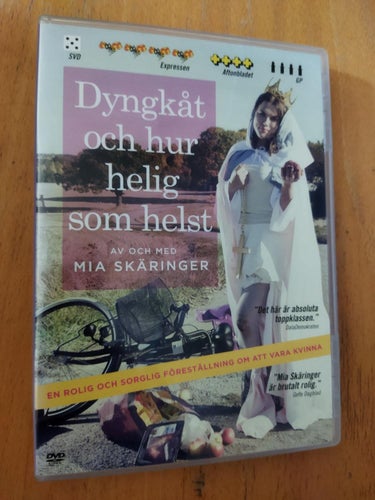 Dyngkåt och hur helig som helst Mia Skäringer. DVD. Very Fine+