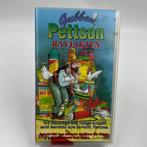 Gubben Pettson Rävjakten VHS