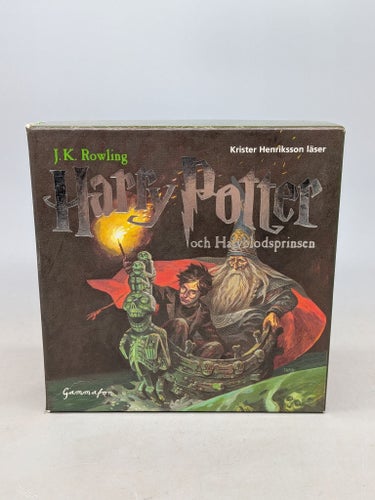 Harry Potter och Halvblodsprinsen, J.K. Rowling, - Ljudbok på CD