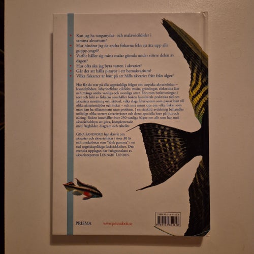 Goda råd om dina akvariefiskar av Gina Sandford Inbunden bok Akvarium Fisk