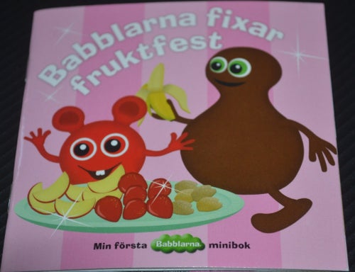 Liten bok Babblarna fixar fruktfest