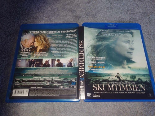 Skumtimmen (Blu-ray), av Daniel Alfredson med Lena Endre - Johan Theorin