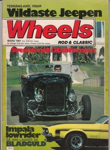Wheels Rod & Classic Mars 1981