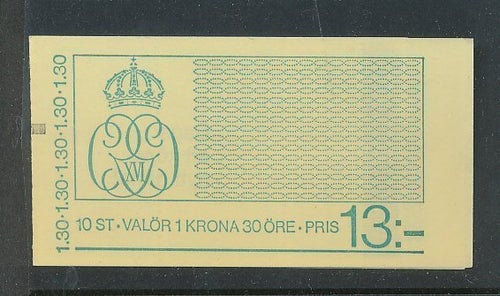 Häfte H.305. Kunga Häfte med RT.