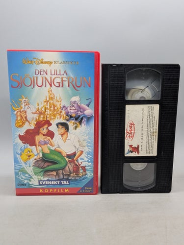 Disney - Den lilla sjöjungfrun - Svenskt tal - VHS