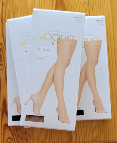 Vogue Basic 20 Strumpbyxa Matt - 4 frp, blandade färger, strl: 36-40