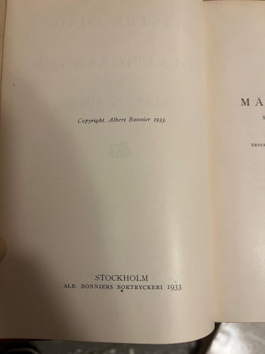 August Strindberg Samlade Verk, utgivna 1933-1938