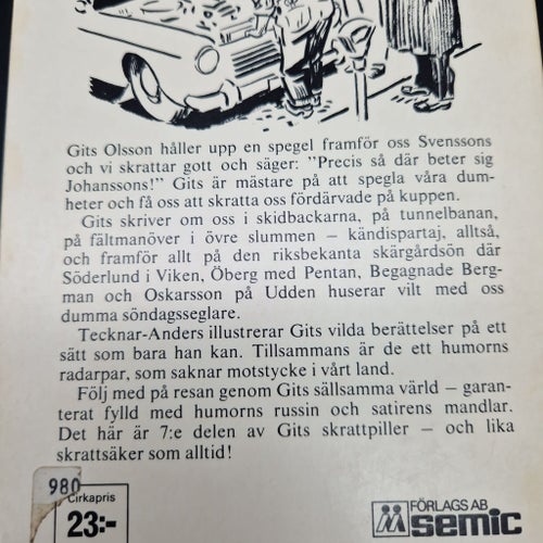 Den snö som föll i fjol - Gits Olssons bästa, 1979